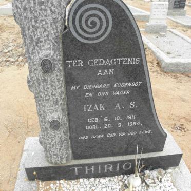 THIRION Izak A.S. 1911-1964