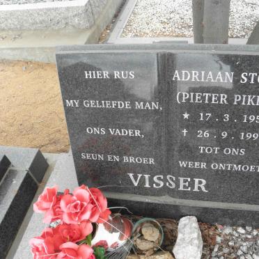 VISSER Adriaan Stone 1952-1996