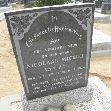 ZYL Nicolaas Michiel, van 1951-1974