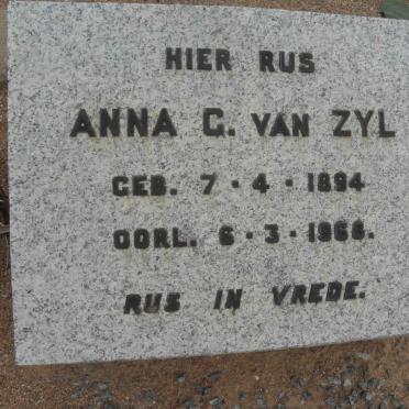 ZYL Anna C., van 1894-1968