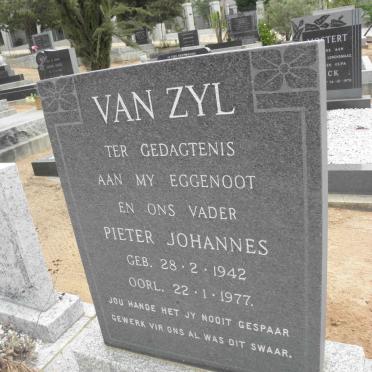 ZYL Pieter Johannes, van 1942-1977