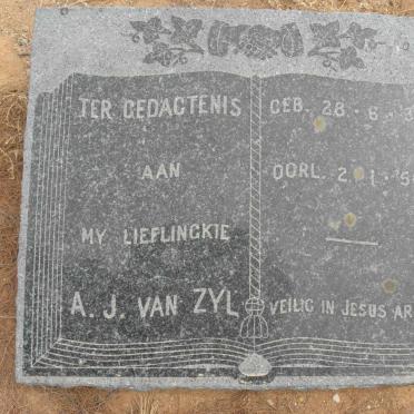 ZYL A.J., van 1938-1956