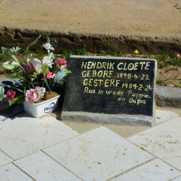 CLOETE Hendrik 1898-1989