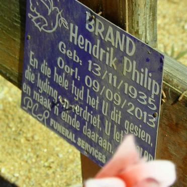 BRAND Hendrik Philip 1935-2013