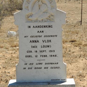 VLOK Anna nee LOUW 1913-1948