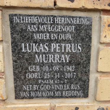 MURRAY Lukas Petrus 1942-2017
