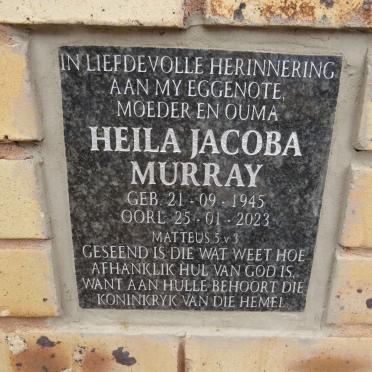 MURRAY Heila Jacoba 1945-2023