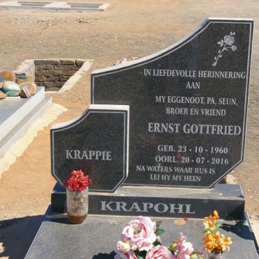 KRAPOHL Ernst Gottfried 1960-2016