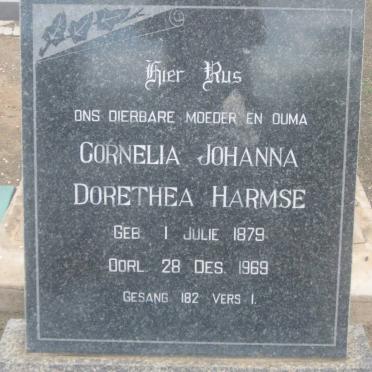 HARMSE Cornelia Johanna Dorethea 1879-1969