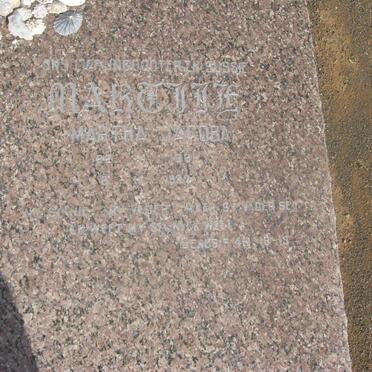 DRIMMELEN Martha Jacoba, van