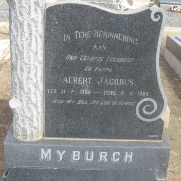 MYBURGH Albert Jacobus 1886-1968