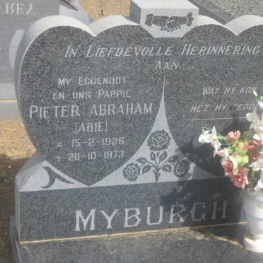 MYBURGH Pieter Abraham 1926-1973