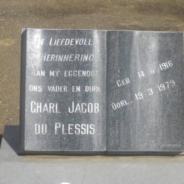 PLESSIS Charl Jacob, du 1916-1979