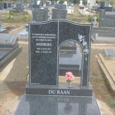 RAAN Andries, du 1929-2011