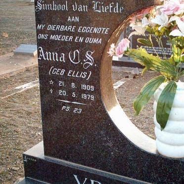 VREY Anna C.S. geb ELLIS 1909-1979