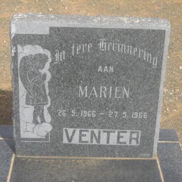 VENTER Marien 1966-1966