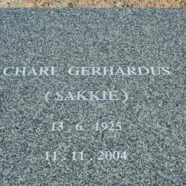 ? Charles Gerhardus 1925-2004
