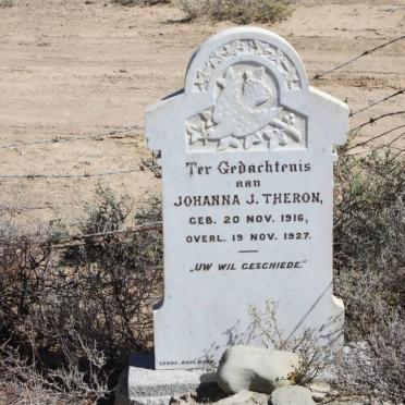 THERON Johanna J. 1916-1927