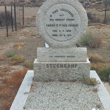 Northern Cape, SUTHERLAND district, Brandwacht 46, Boesmanskop, farm cemetery