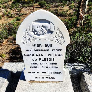 PLESSIS Nicolaas Petrus, du 1888-1958