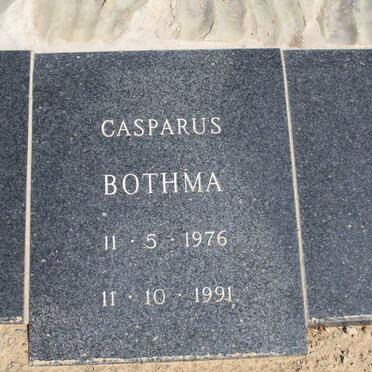 BOTHMA Casparus 1976-1991
