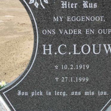 LOUW H.C. 1919-1999
