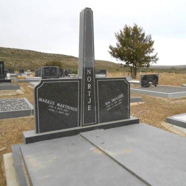 NORTJE Markus Marthinus 1907-1991 &amp; Ria MULLER 1910-1974