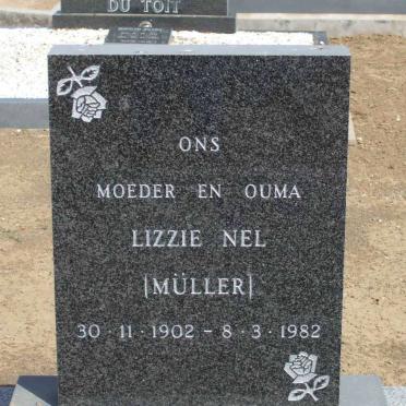 NEL Lizzie nee MULLER 1902-1982