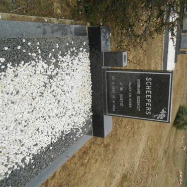 SCHEEPERS J.M. 1940-1994