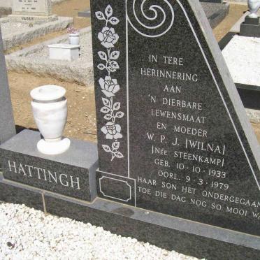 HATTINGH W.P.J. nee STEENKAMP 1933-1979
