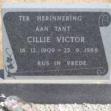 VICTOR Cillie 1909-1988