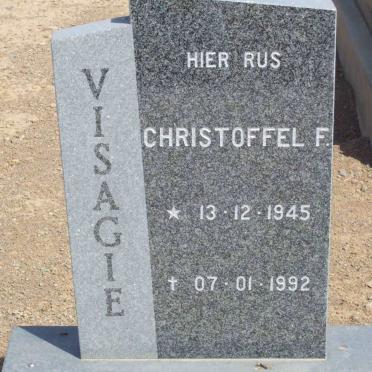 VISAGIE Christoffel F. 1945-1992