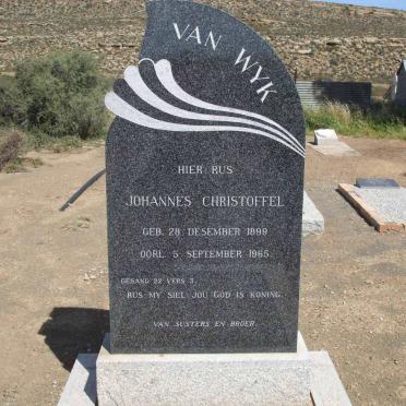 WYK Johannes Christoffel, van 1899-1965