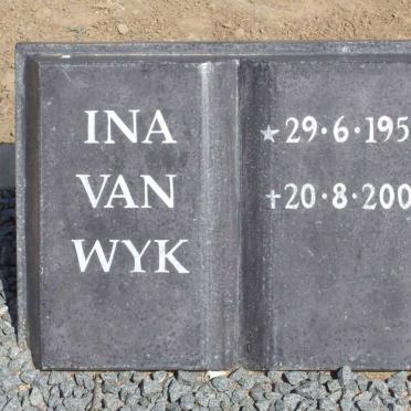 WYK Ina, van 1950-2004