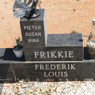 ALBERTS Frederik Louis 1916-1996