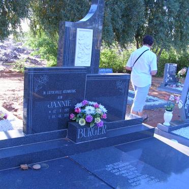 BURGER Jannie 1925-1999