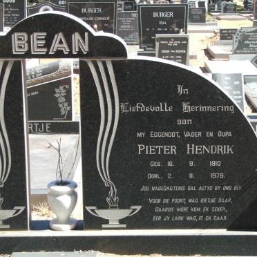BEAN Pieter Hendrik 1910-1979