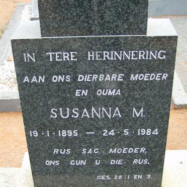 BLAAUW Susanna M. 1895-1984