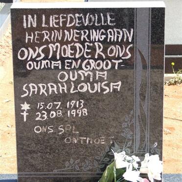 BOTES Sarah Louisa 1913-1998