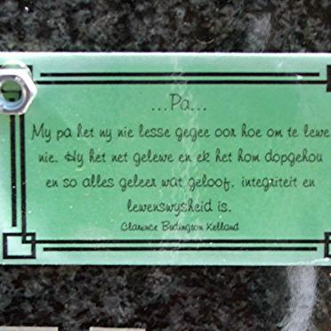 FLYNN Hendrik Johannes 1958-2000 &amp; Frederika Johanna Petronella 1965-