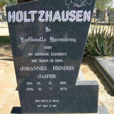 HOLTZHAUSEN Johannes Hendrik Jasper 1915-1975