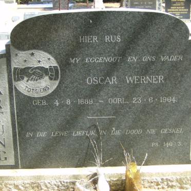 HARTUNG Oscar Werner 1889-1964