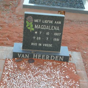 HEERDEN Magdalena, van 1907-1991