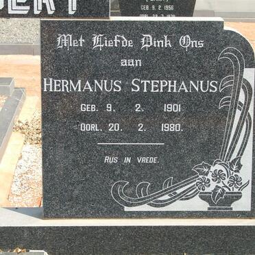 JOUBERT Hermanus Stephanus 1901-1980