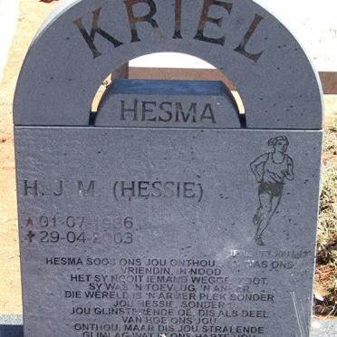 KRIEL H.J.M. 1986-2003