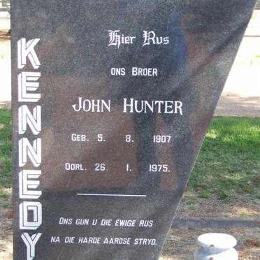 KENNEDY Johan Hunter 1907-1975
