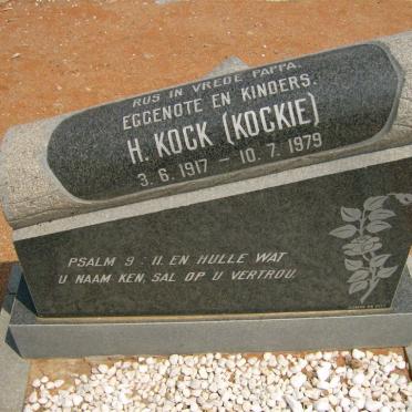 KOCK H. 1917-1979