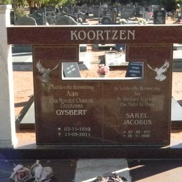KOORTZEN Sarel Jacobus 1917-2000 &amp; Gysbert 1919-2011