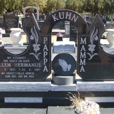 KUHN Willem Hermanus 1933-1987
