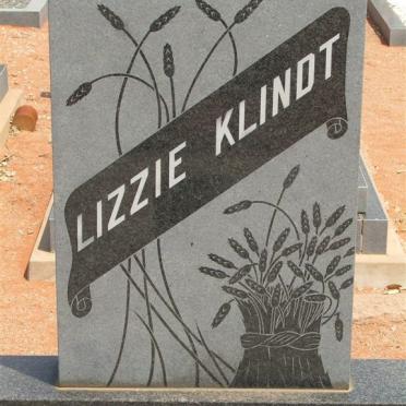 KLINDT Lizzie 1926-1980